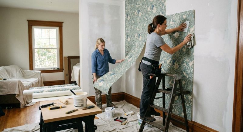 Commercial Wallpapering in Denver County, CO
