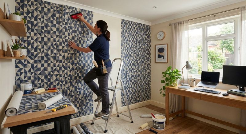 Kitchen Wallpaper Installation in Littleton, CO