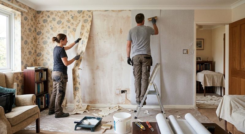 Kitchen Wallpaper Installation in Denver County, CO