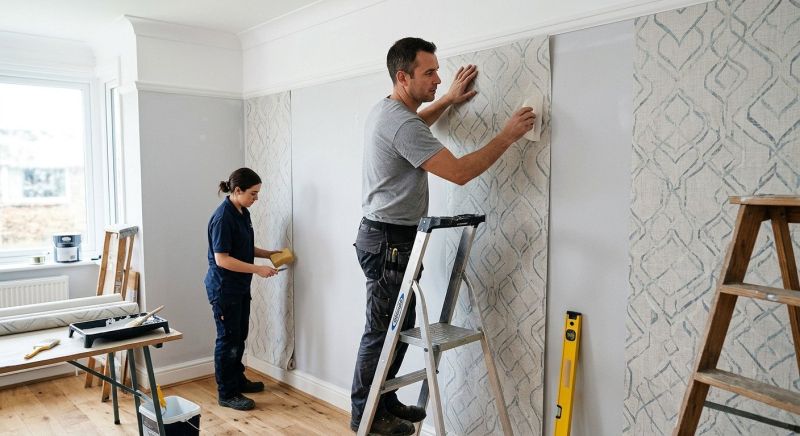 Office Wallpaper Installation in Alpharetta, GA