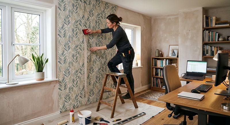 Wall Covering Installation in Roswell, GA