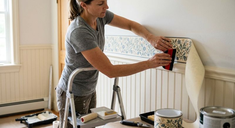 Wallpaper Border Installation in Olathe, KS
