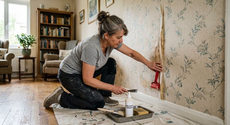 Wallpaper Repair in Roswell, GA